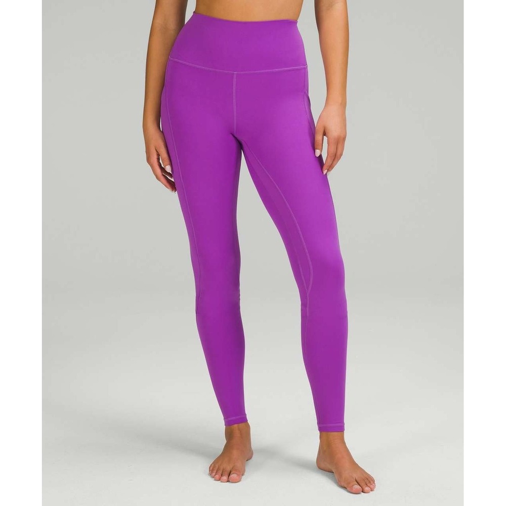 Lululemon Align High-Rise Pant‎ with Pockets 25" Vivid Plum - Size 0
